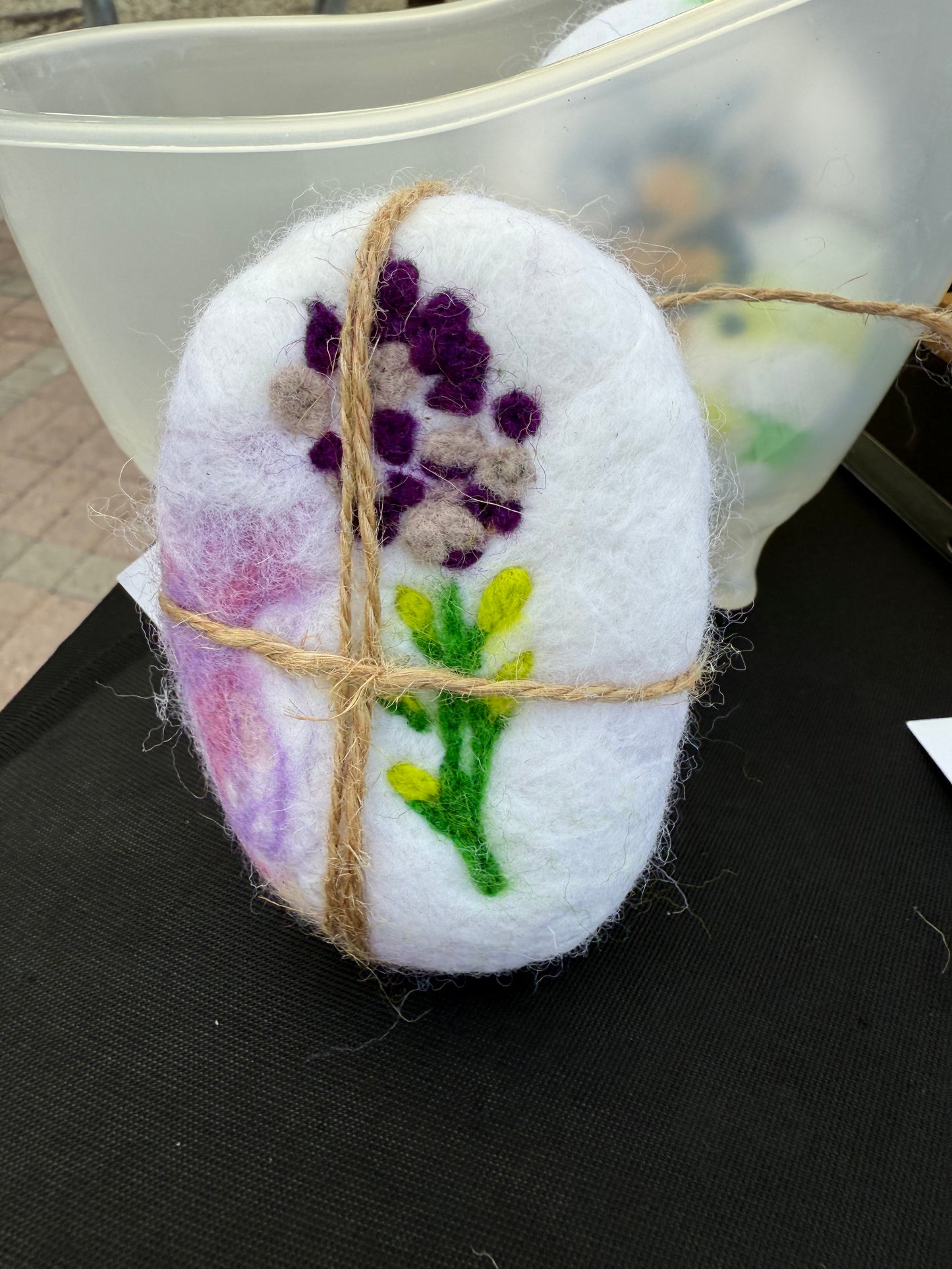 Felted Soap Lavender Vanilla (Goats Milk)