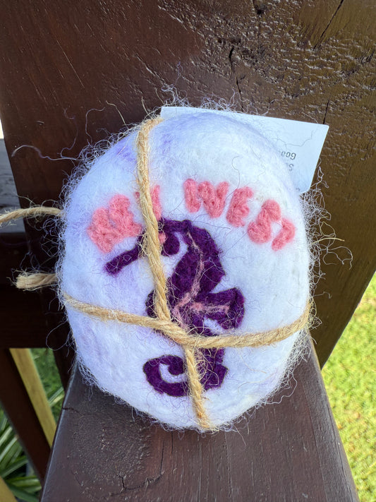 Felted Soap Key West Seahorse (Goats Milk)