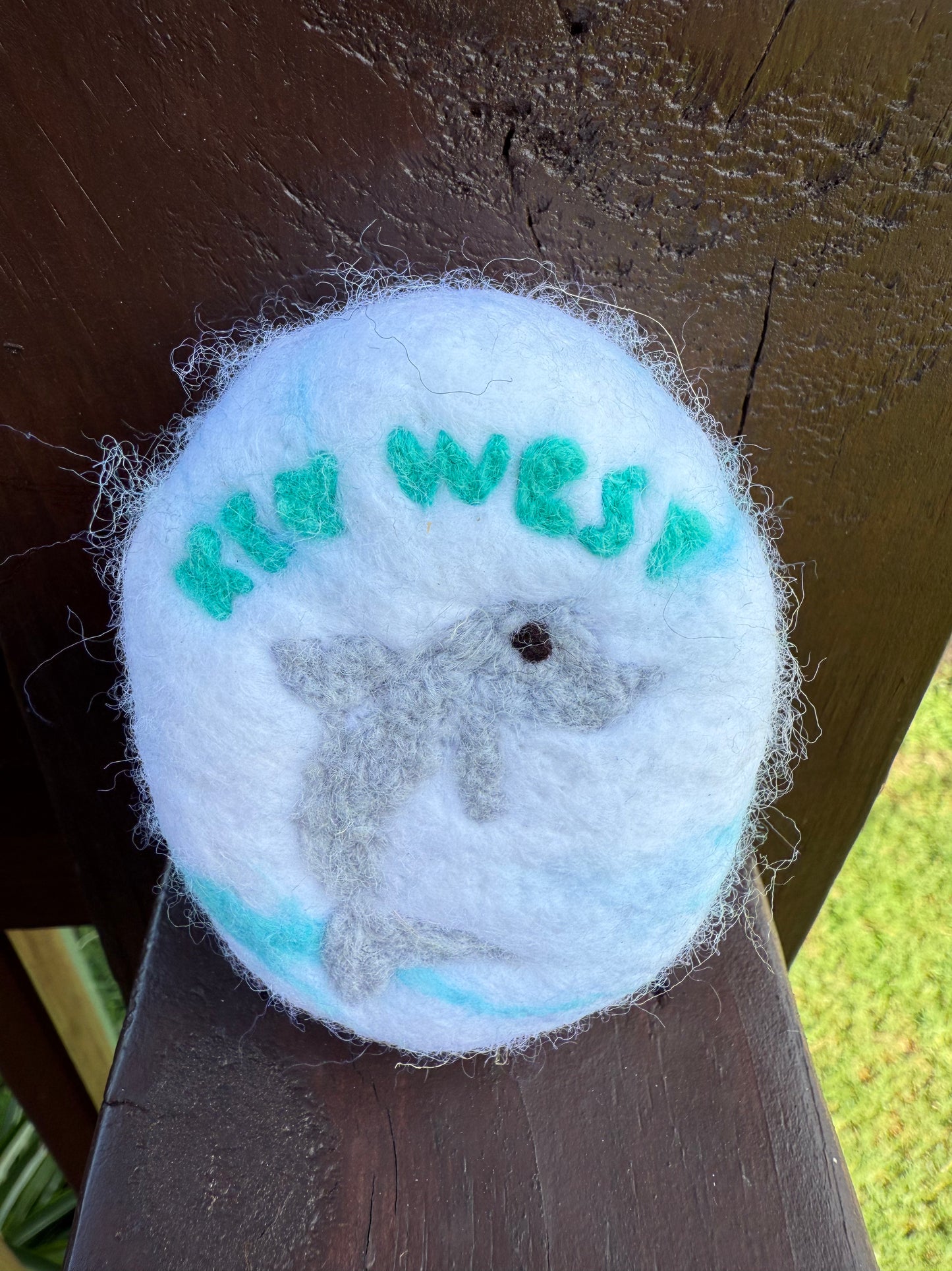 Felted Soap Key West Dolphin (Goats Milk)