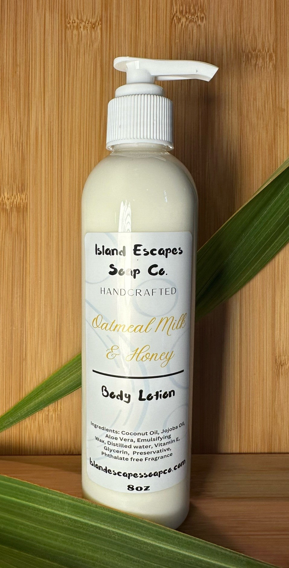 Oatmeal Milk & Honey Body Lotion (Vegan)